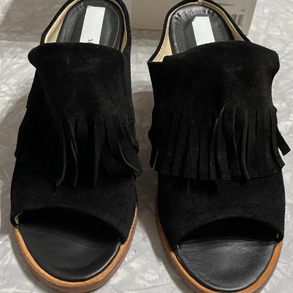 Matt Bernson Black Dover Mule Shoe - Picture 3 of 5